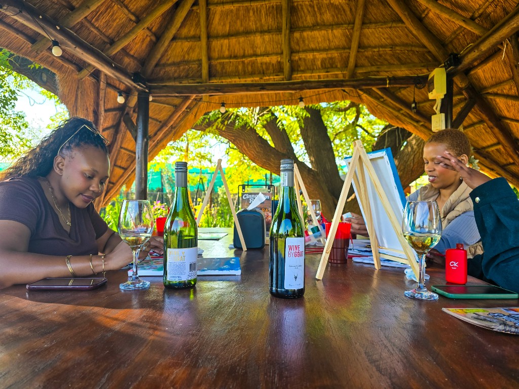 Sip & Paint under the lapa